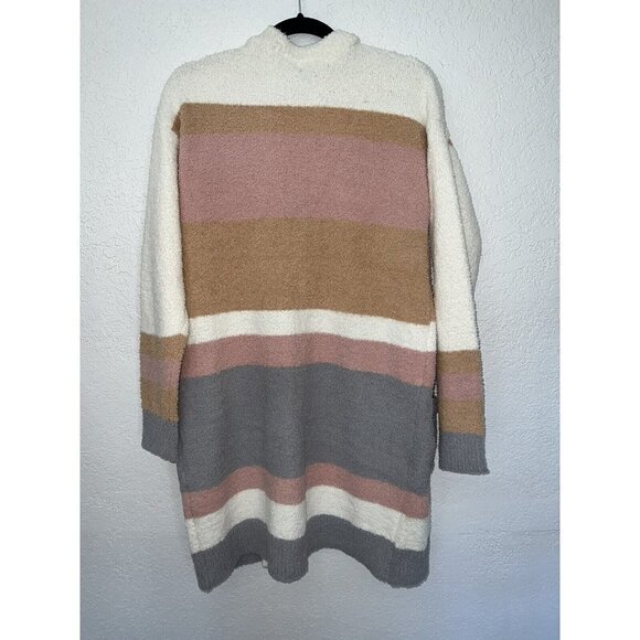 Mm by Michelle Cardigan sweater Women Large Knit Multicolor Long Sleeve Soft D1 - Picture 4 of 4